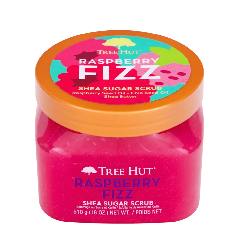 Сахарный скраб с ароматом сочной малины TREE HUT Raspberry Fizz Sugar Scrub 510 г  (Цена: 840 грн.)